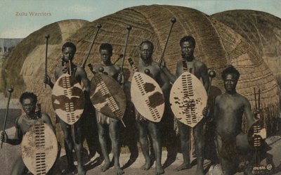Zulu krijgers door South African Photographer